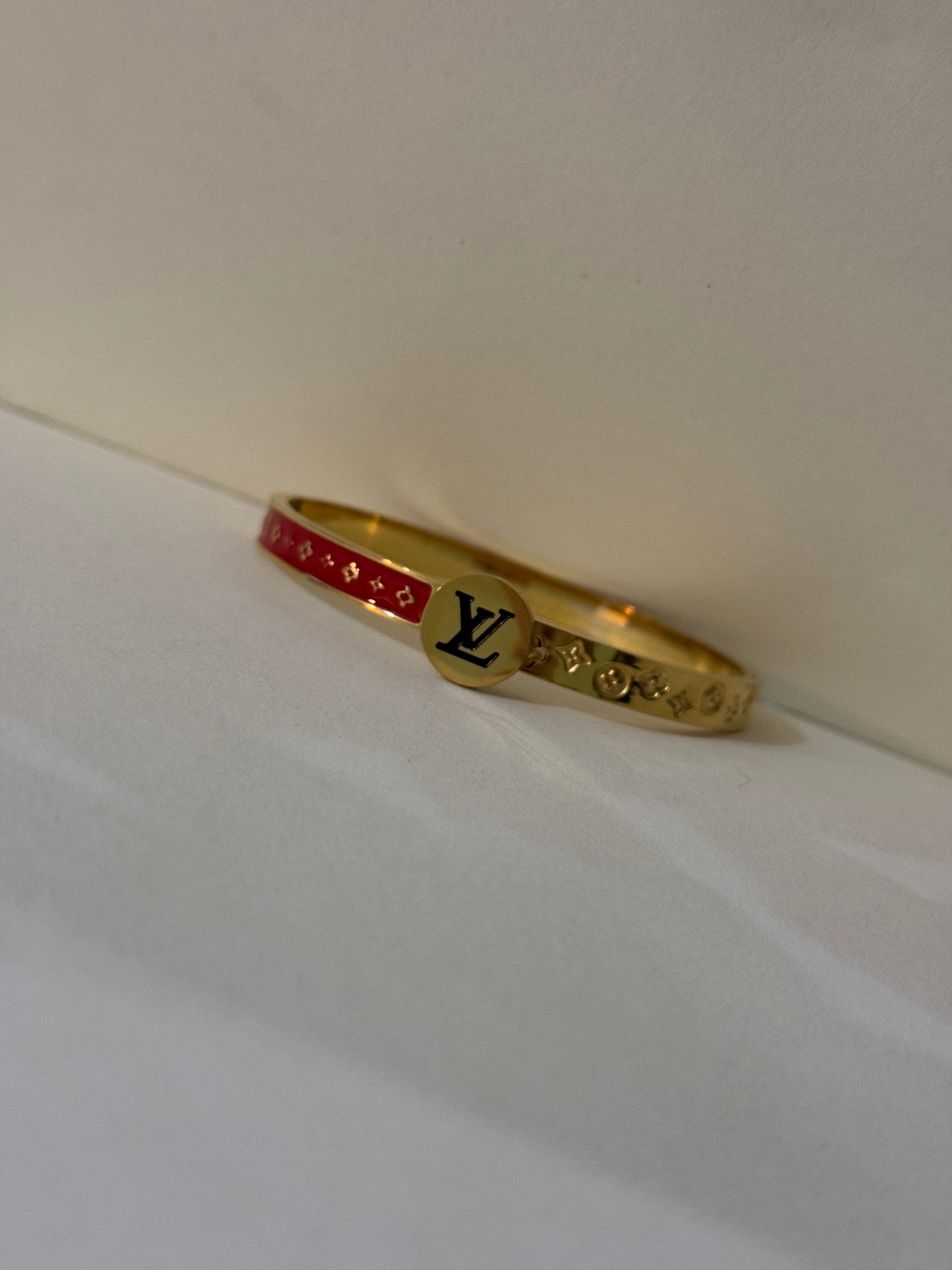 Red LV Bangle