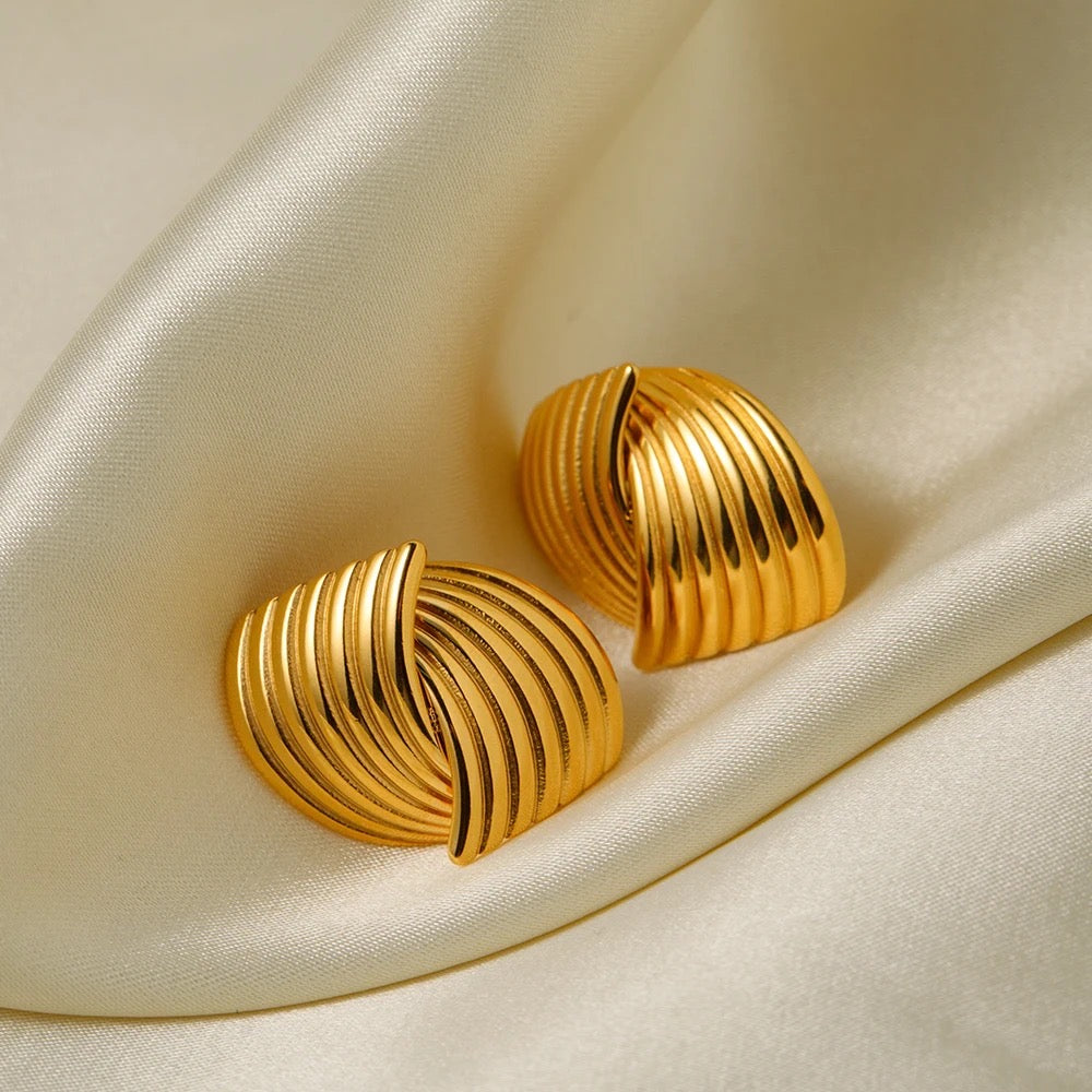 Striped Double Studs