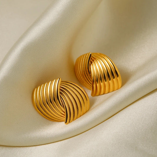 Striped Double Studs