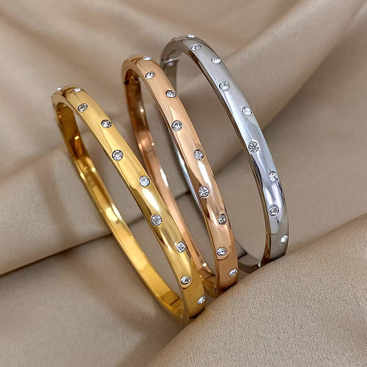 Travis Zircon Bangle