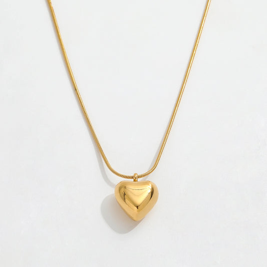 Solid Heart Necklace