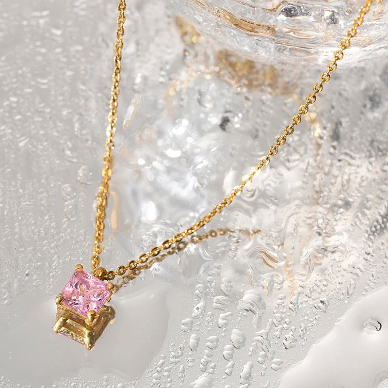 Pink Salina Necklace