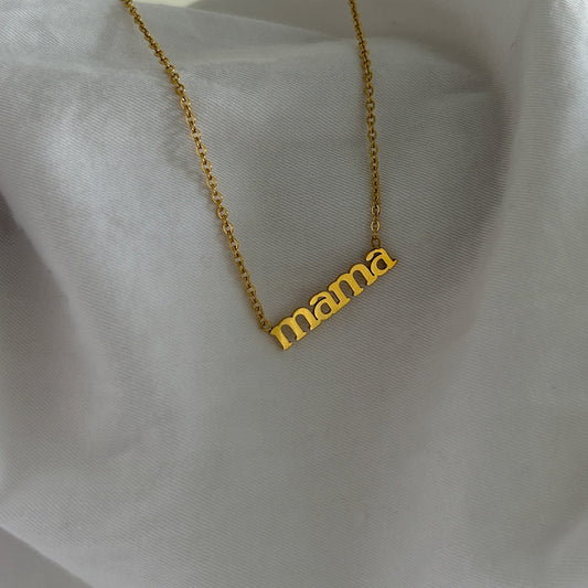 18K Mama Necklace