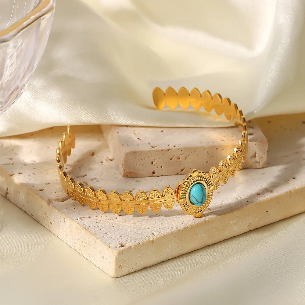 Turquoise Open Cuff