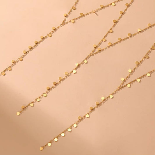 Long Tassel Necklace Necklace