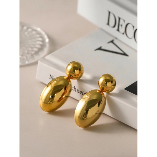 Double Sphere Earrings