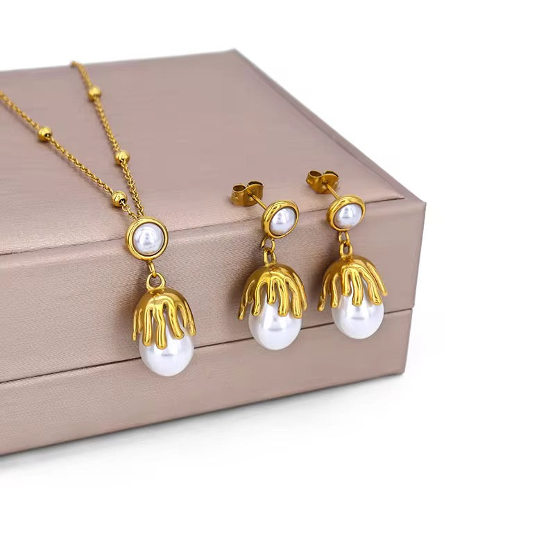 Pearlfire Gold Set