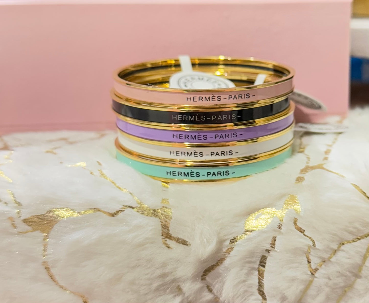 Paris Enamel Bangle