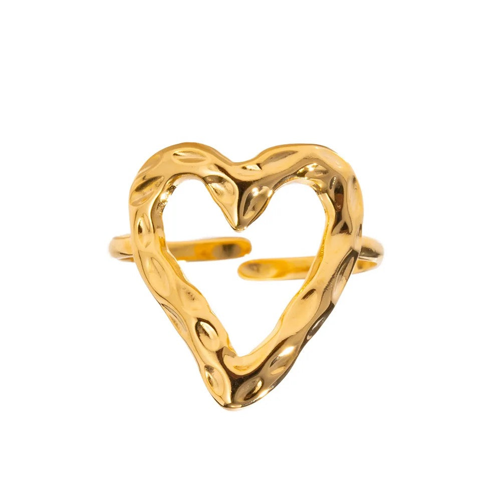 Simal Heart Rings