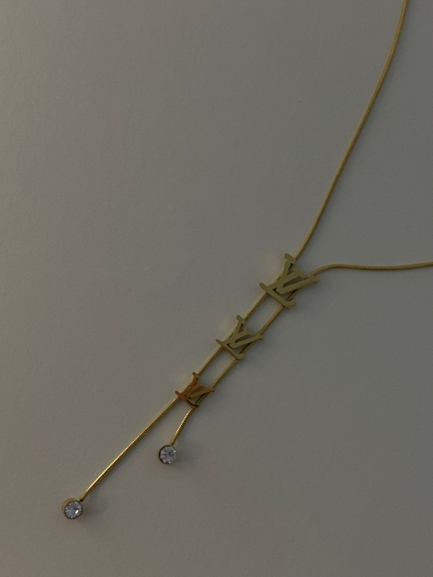 LV Lariat Necklace