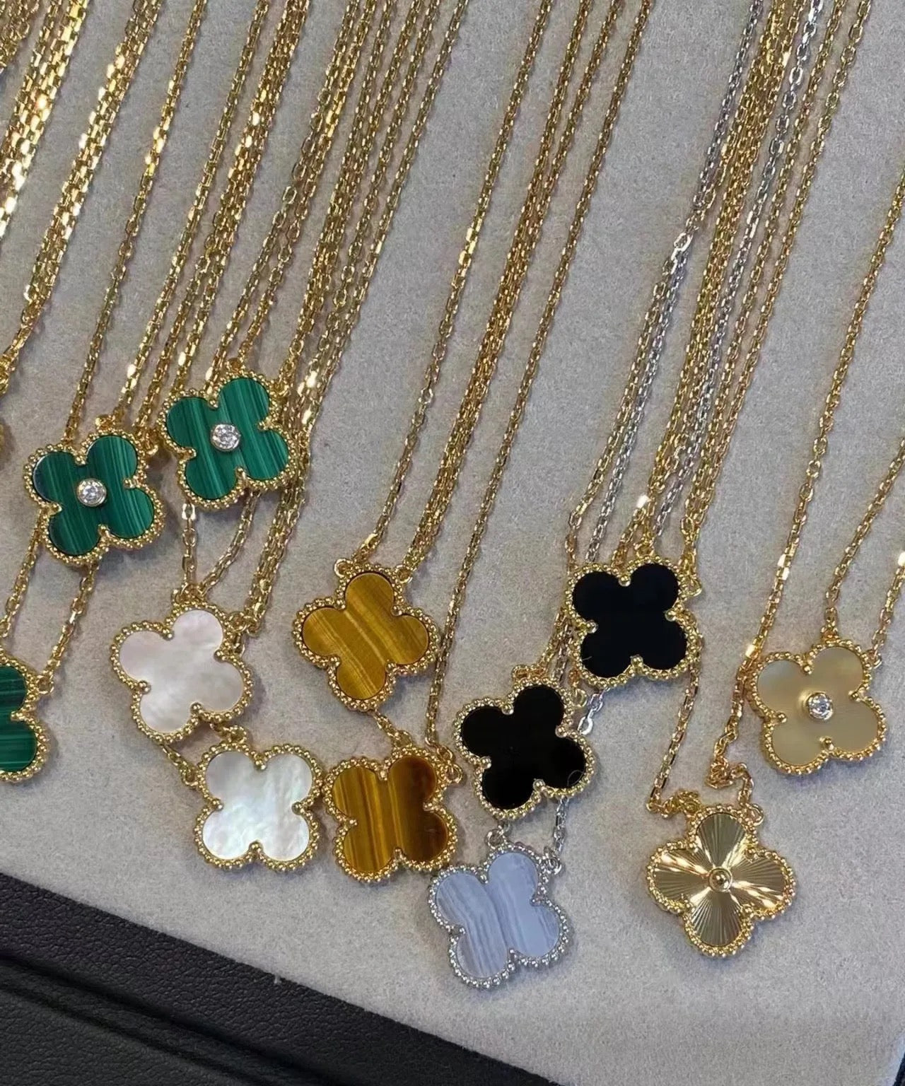 Gold Clover Necklace