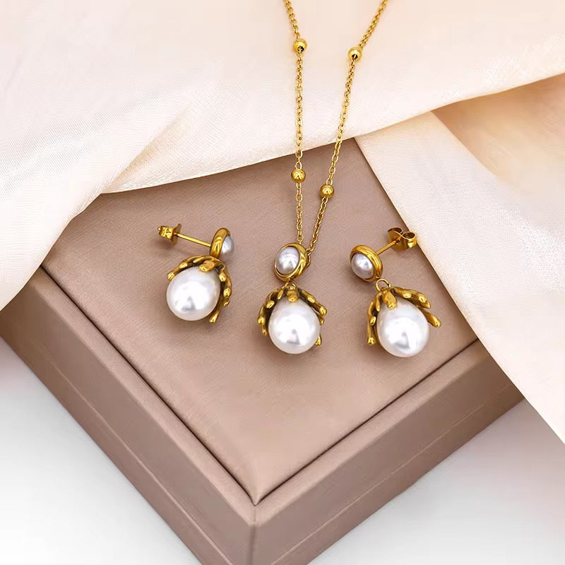 Pearlfire Gold Set