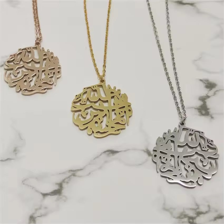 Islamic Calligraphy Necklaces