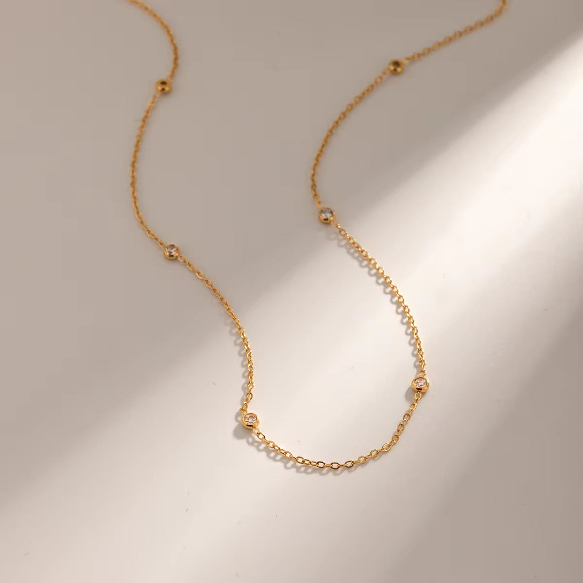 Delicate Zirconia Necklace