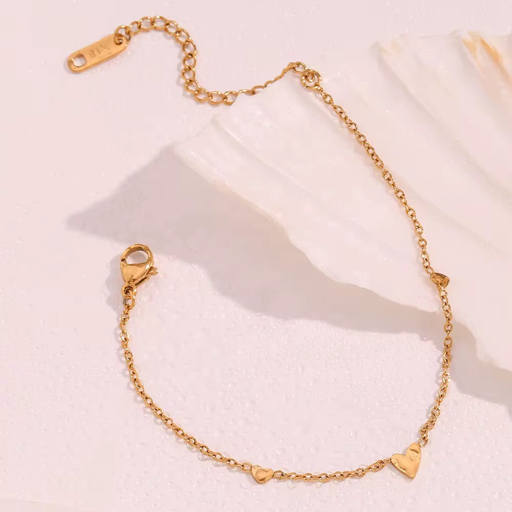 Eden Hearts Anklet