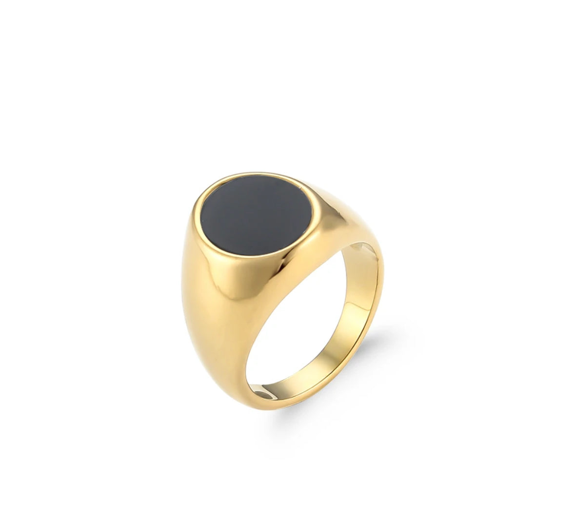 Black Oval Ring