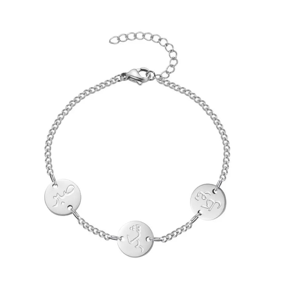 Silver Be Grateful Bracelet (silver)