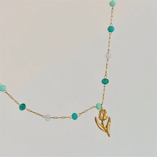 Tulip Dainty Necklace