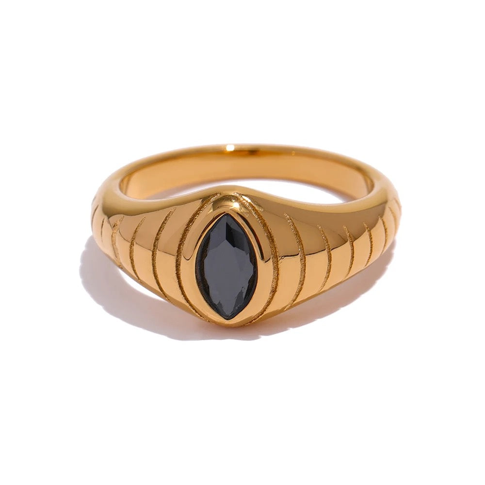 Black Sleek Ring