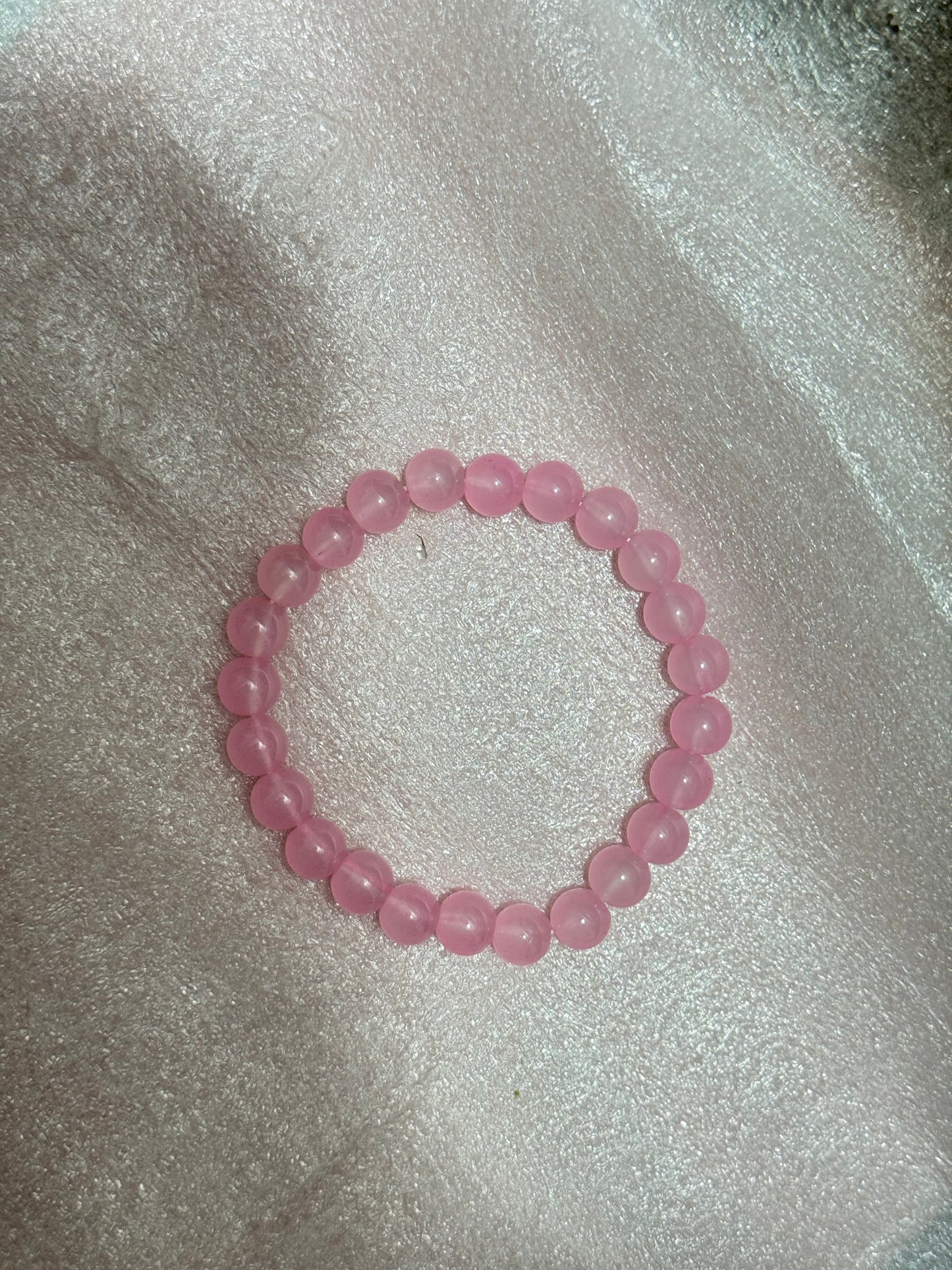 Pink Marble Handmade Bracelet