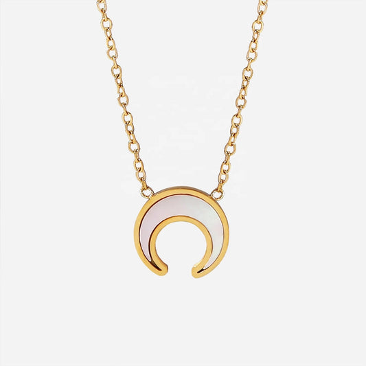 Moon Gold Necklace