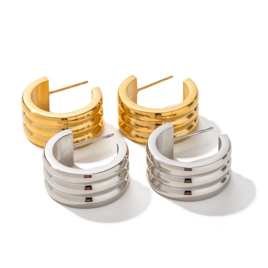 CC Gold Hoops