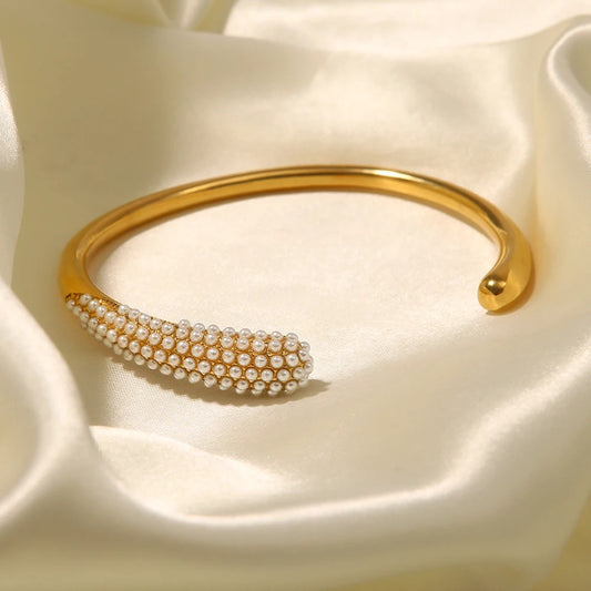 Pearl Studded Bangle