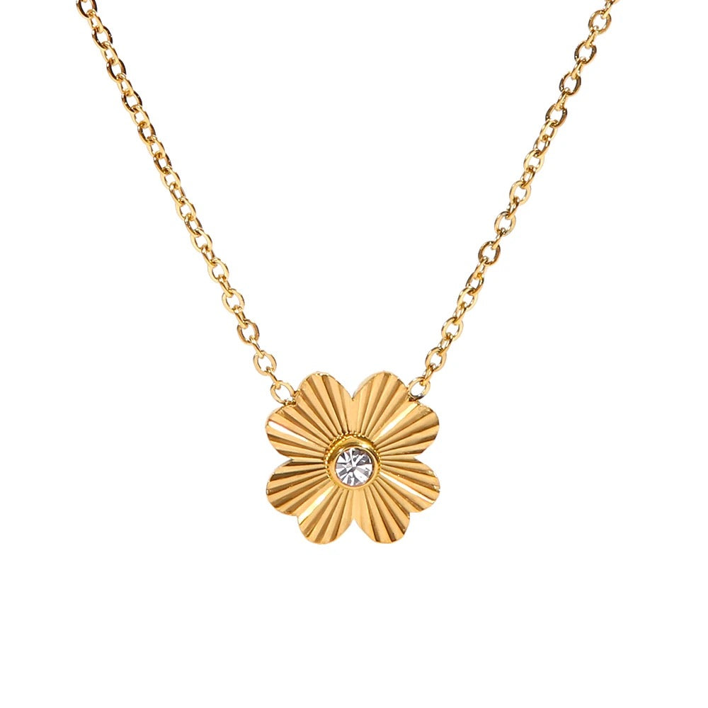 Sun Charm Necklace