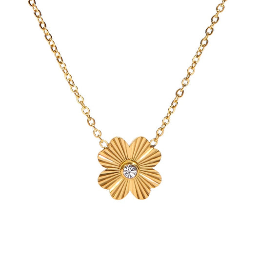 Sun Charm Necklace