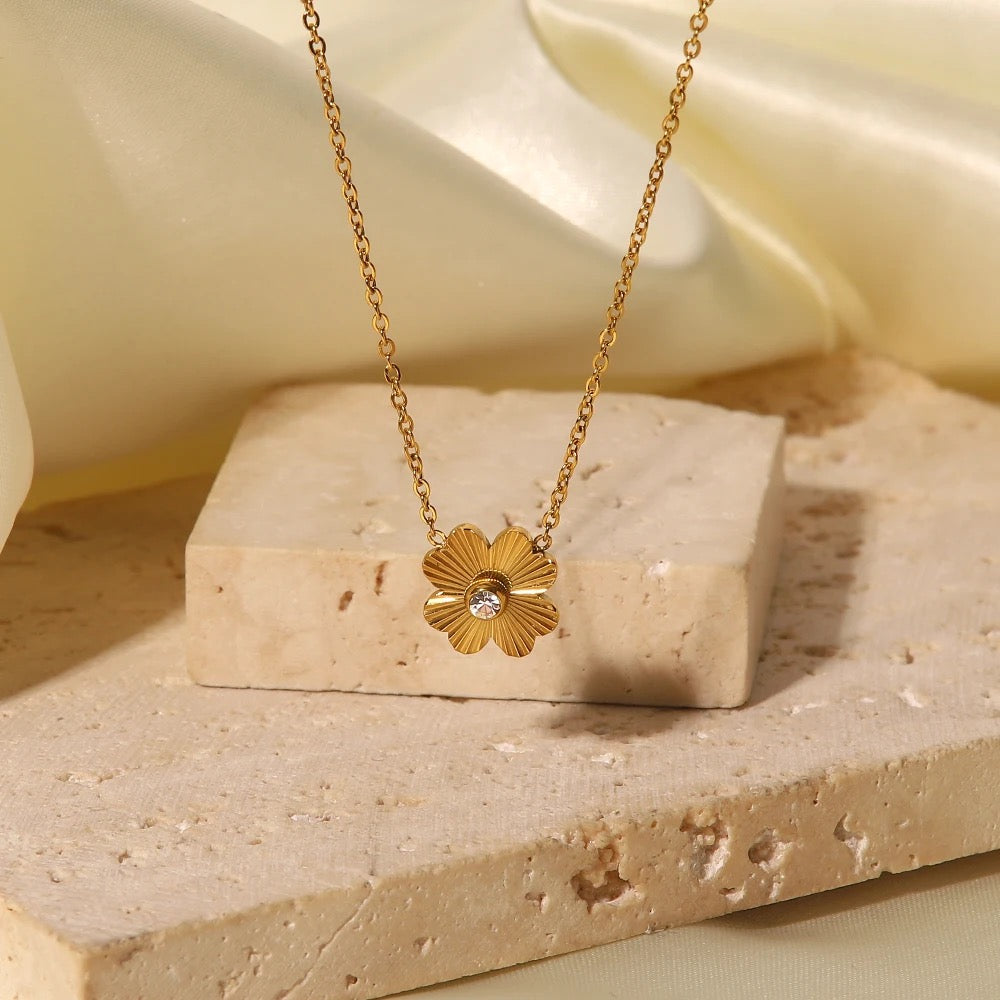 Sun Charm Necklace