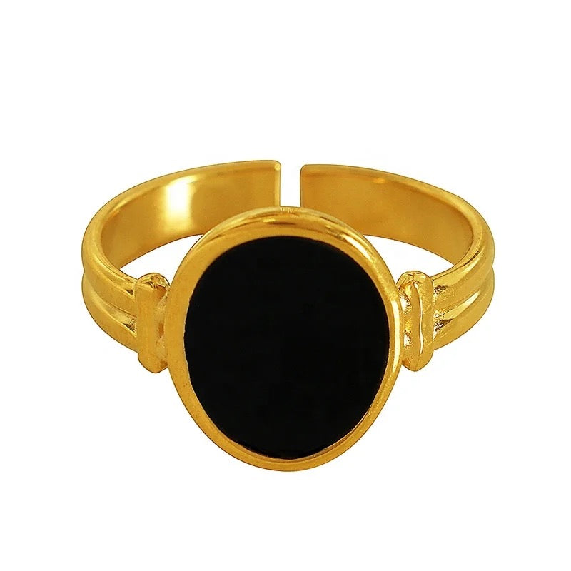 Blackyst Stone Ring