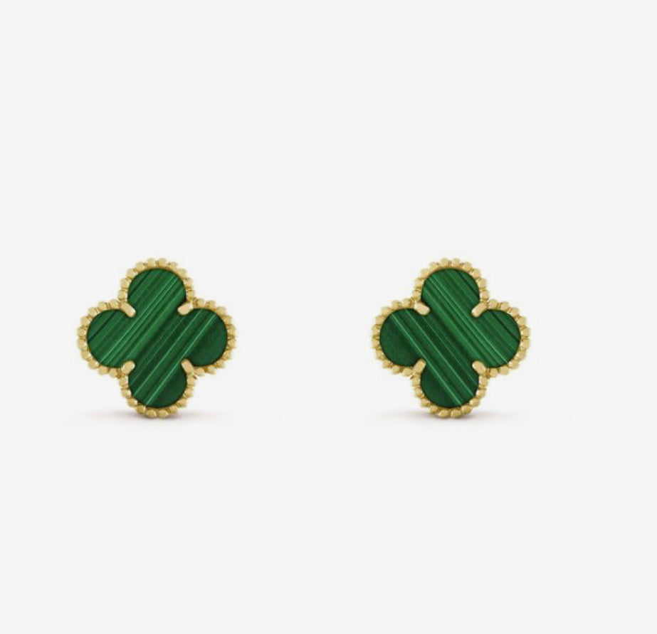 Green Clover Studs