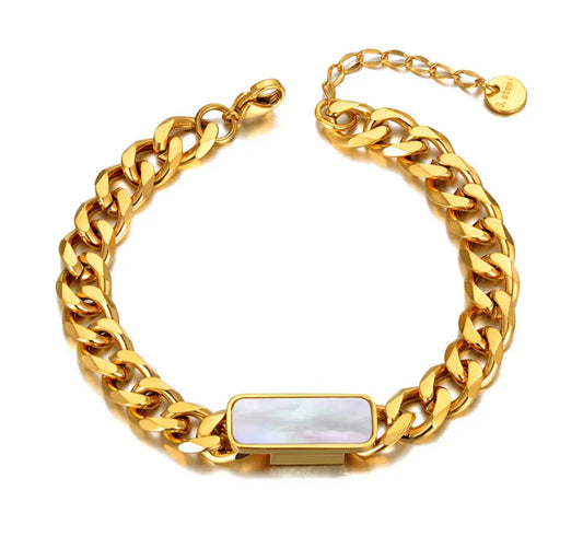 Cali Cuban Gold Bracelet