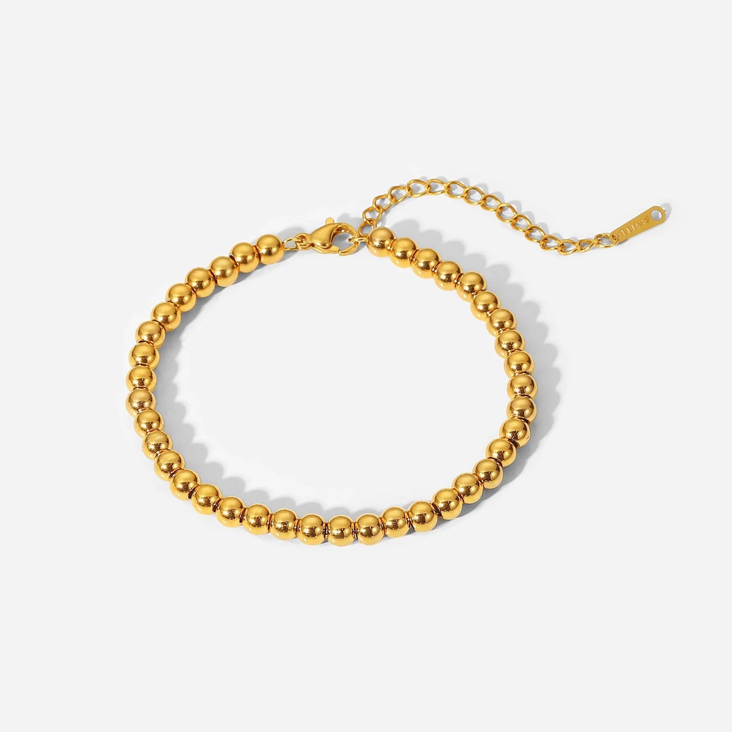 Gold Beaded Bracelet