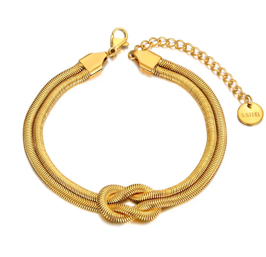 Knot Double Layer Bracelet