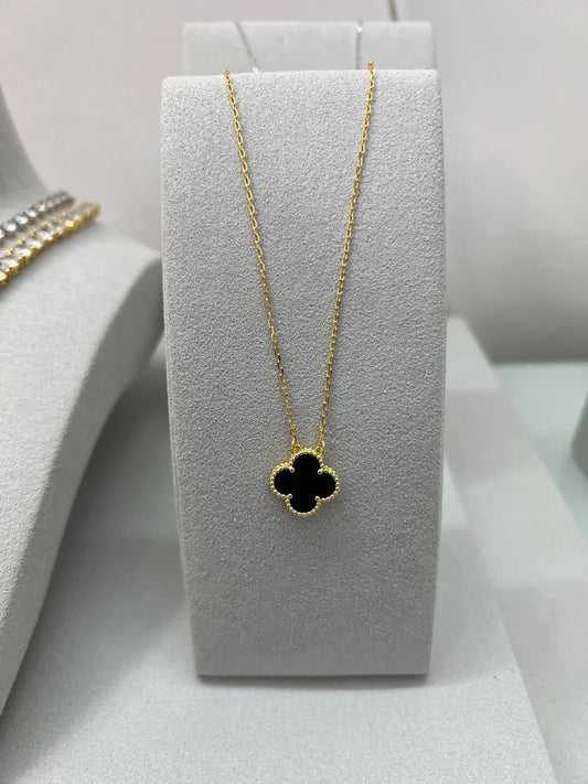 Black Clover Necklace