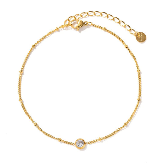 Bella Zircon Anklet