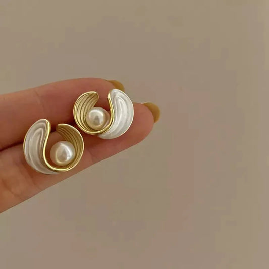 Oyster Pearl Studs