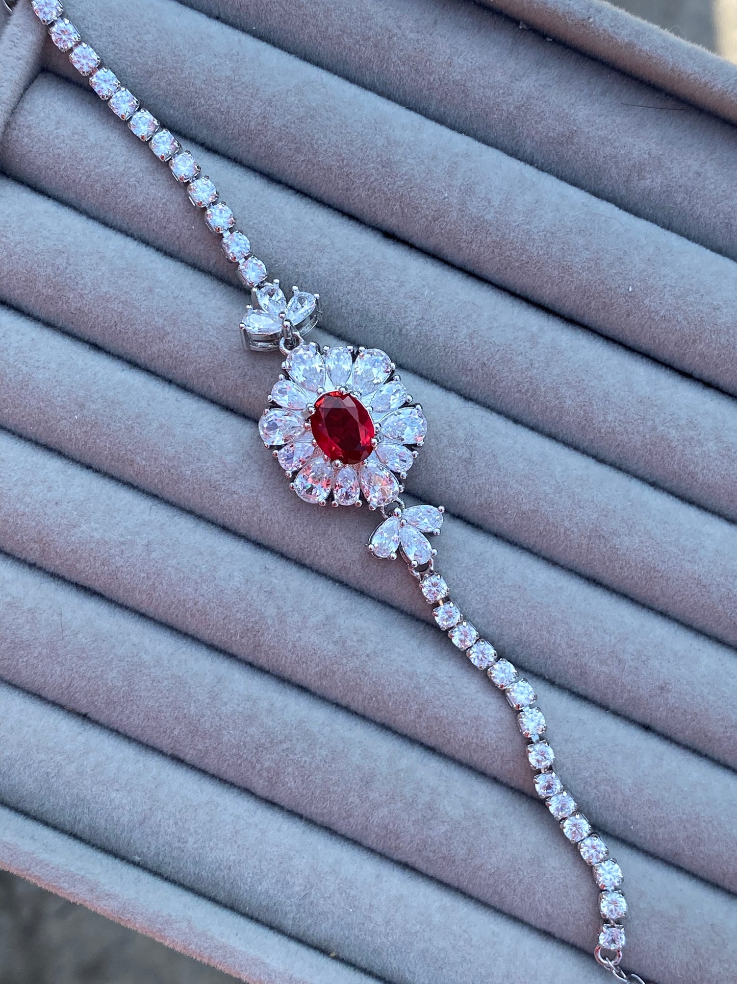 Ruby zircon Bracelet