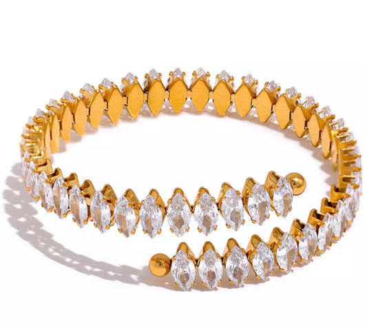 Luxe savanna Cuff (bangle)