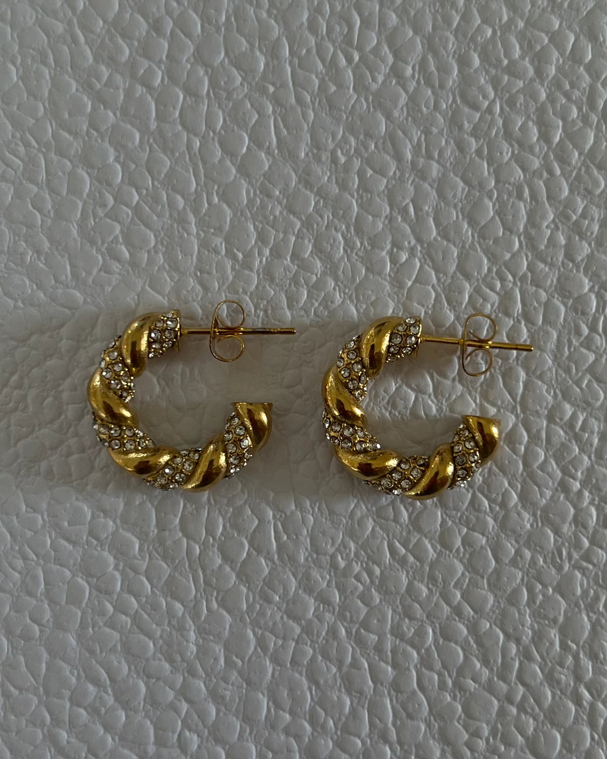 Jasmine Twisted Hoops