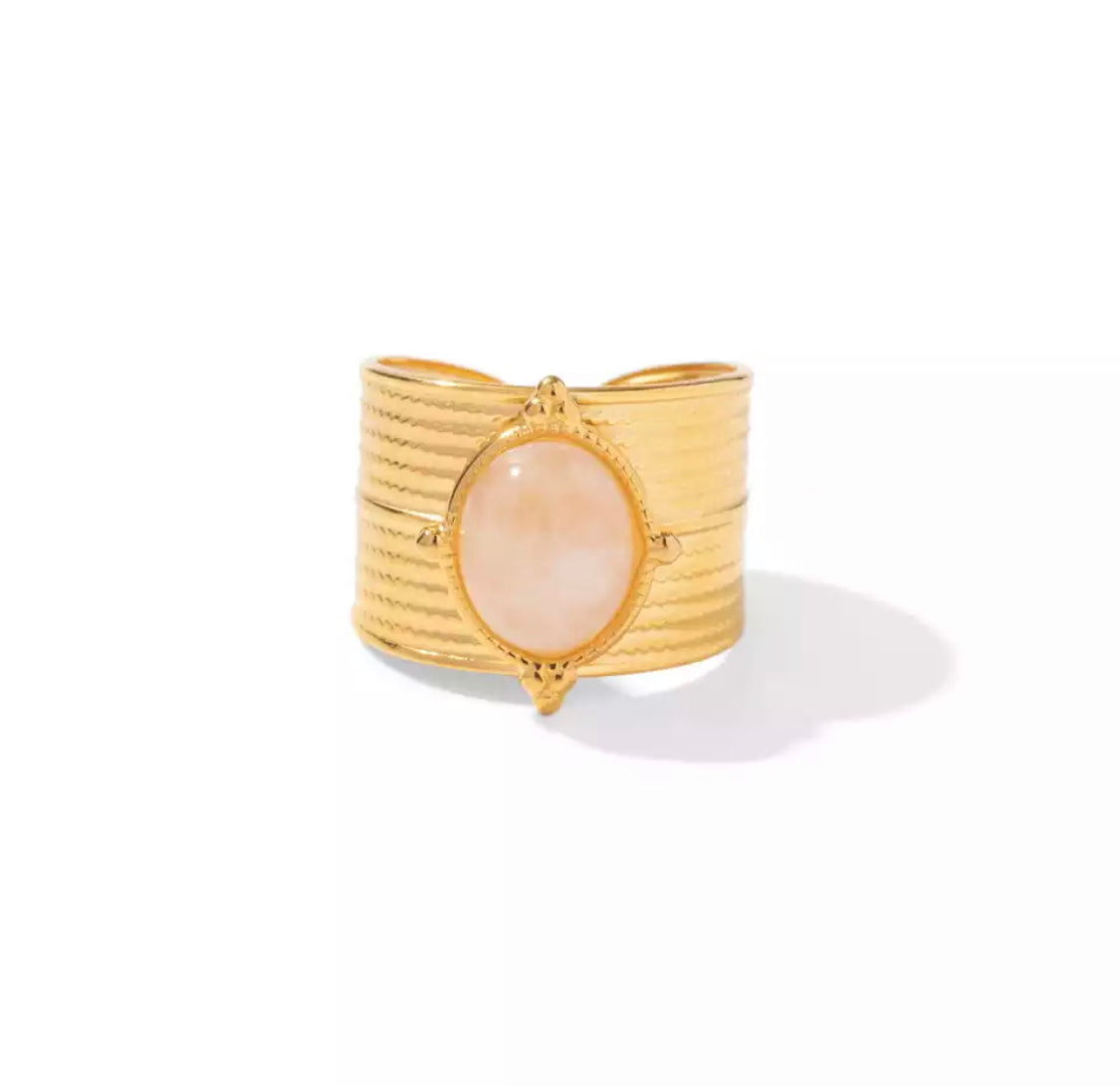 Rose Quartz Ring