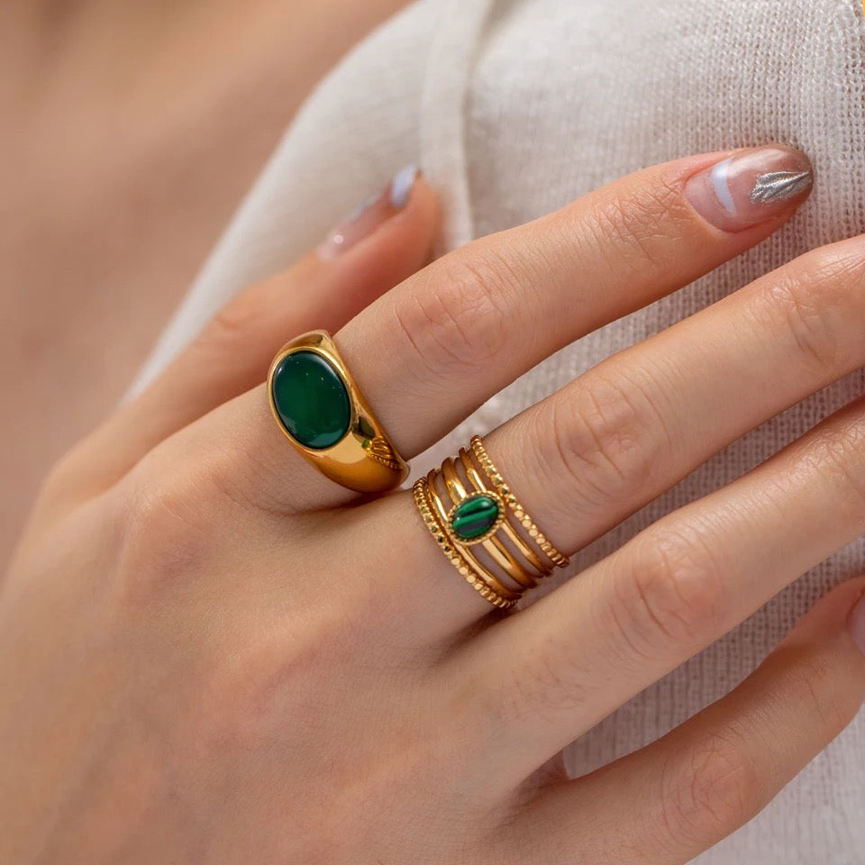 Emerald Pine Ring