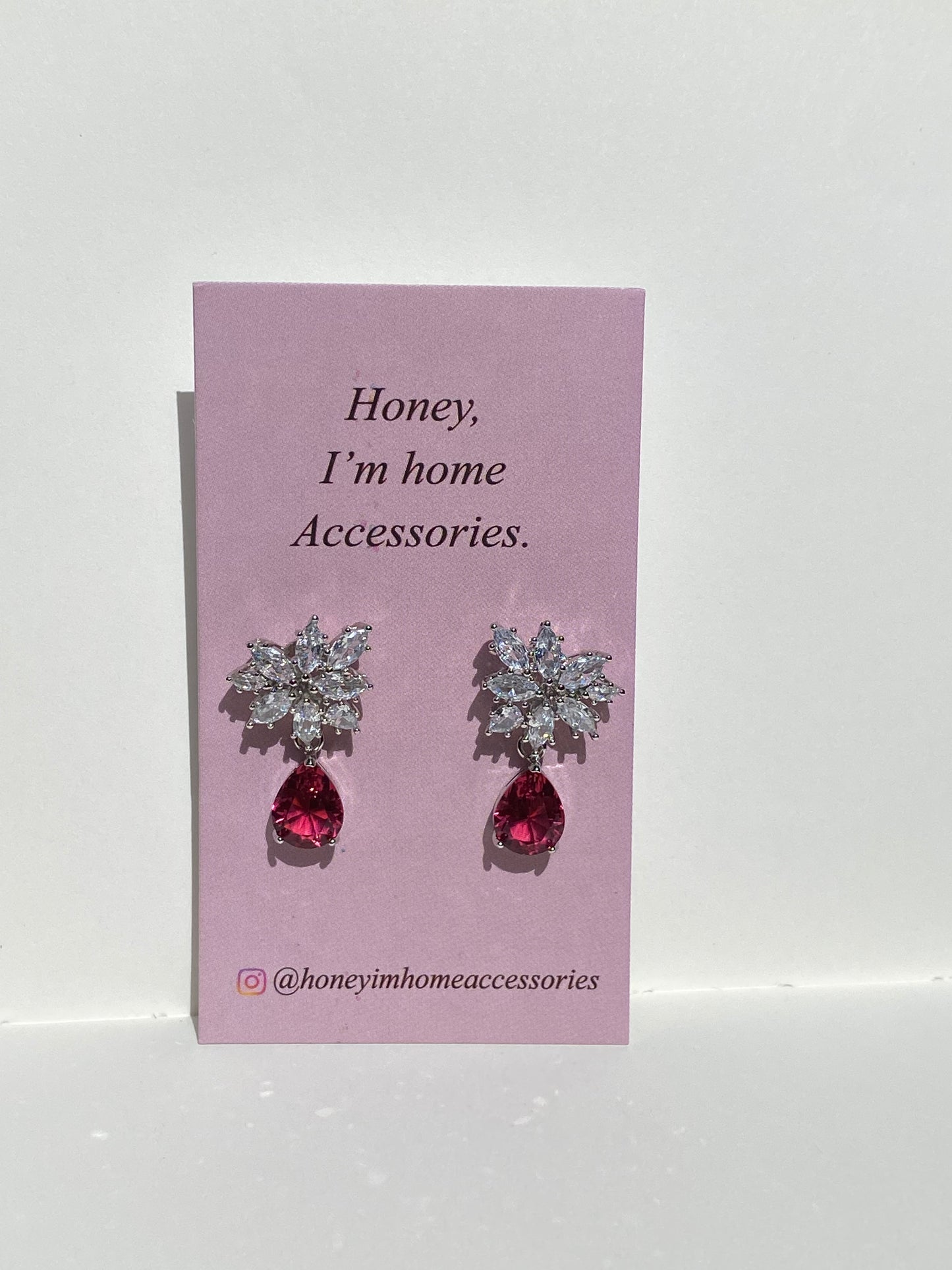 Ruby Earrings