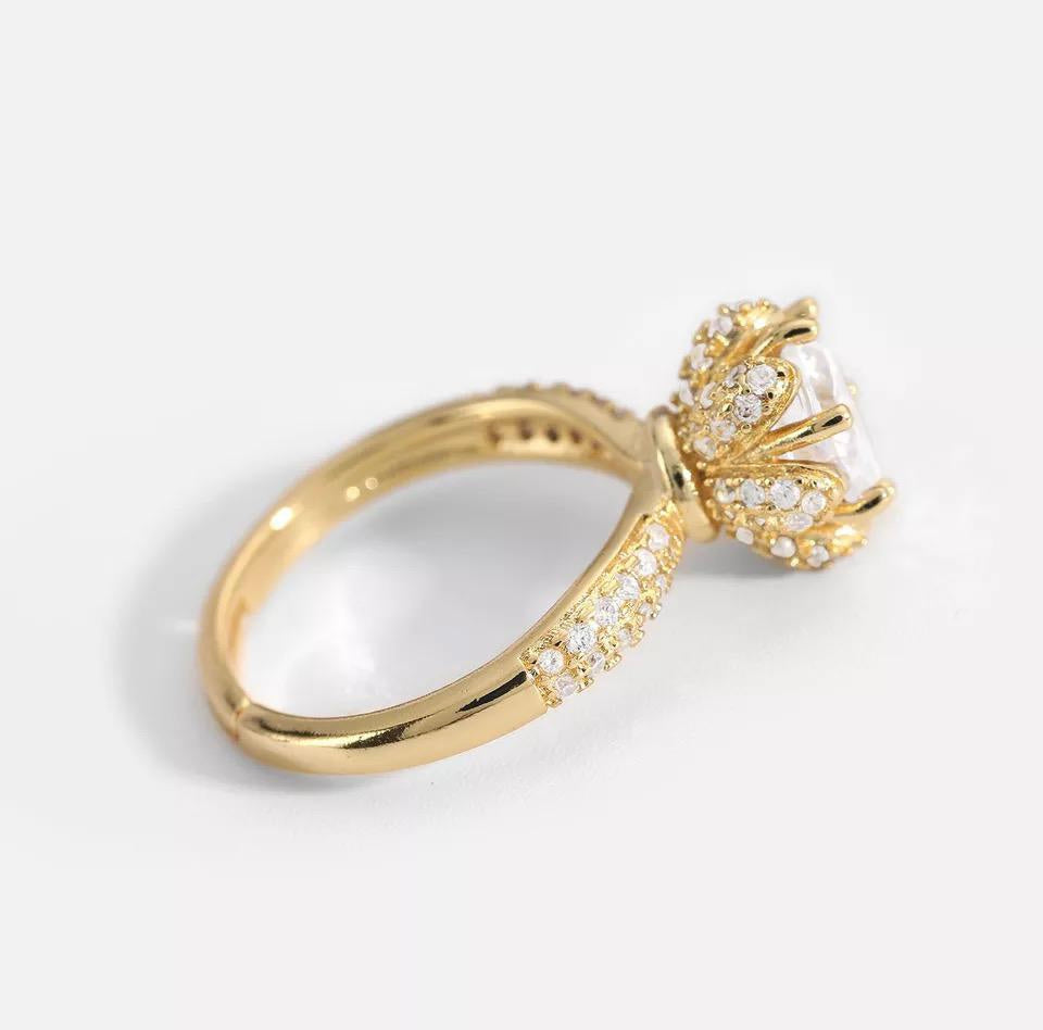 Crown Gold Ring