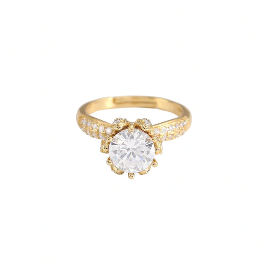 Crown Gold Ring