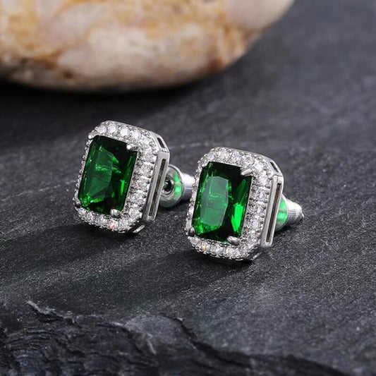 Green Geometric Studs