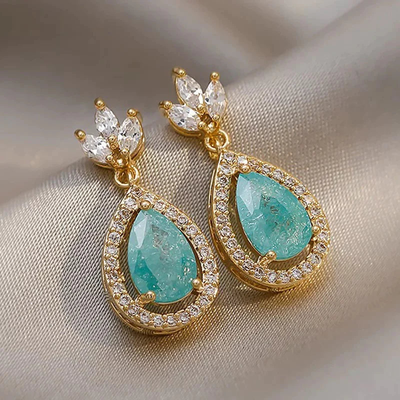 Aquamarine Earrings