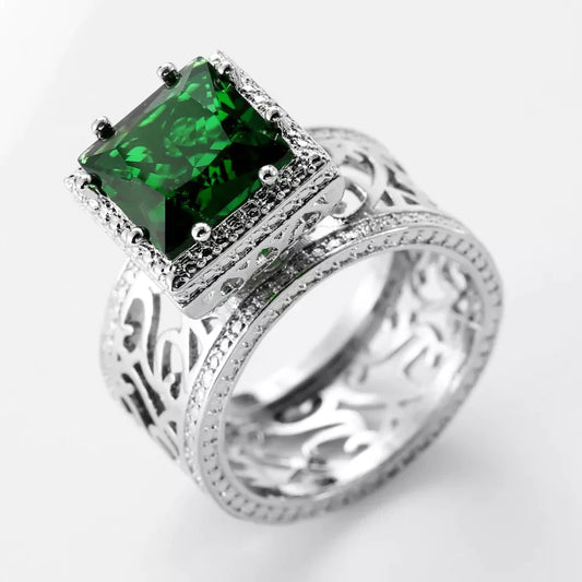 Emerald Vintage Ring