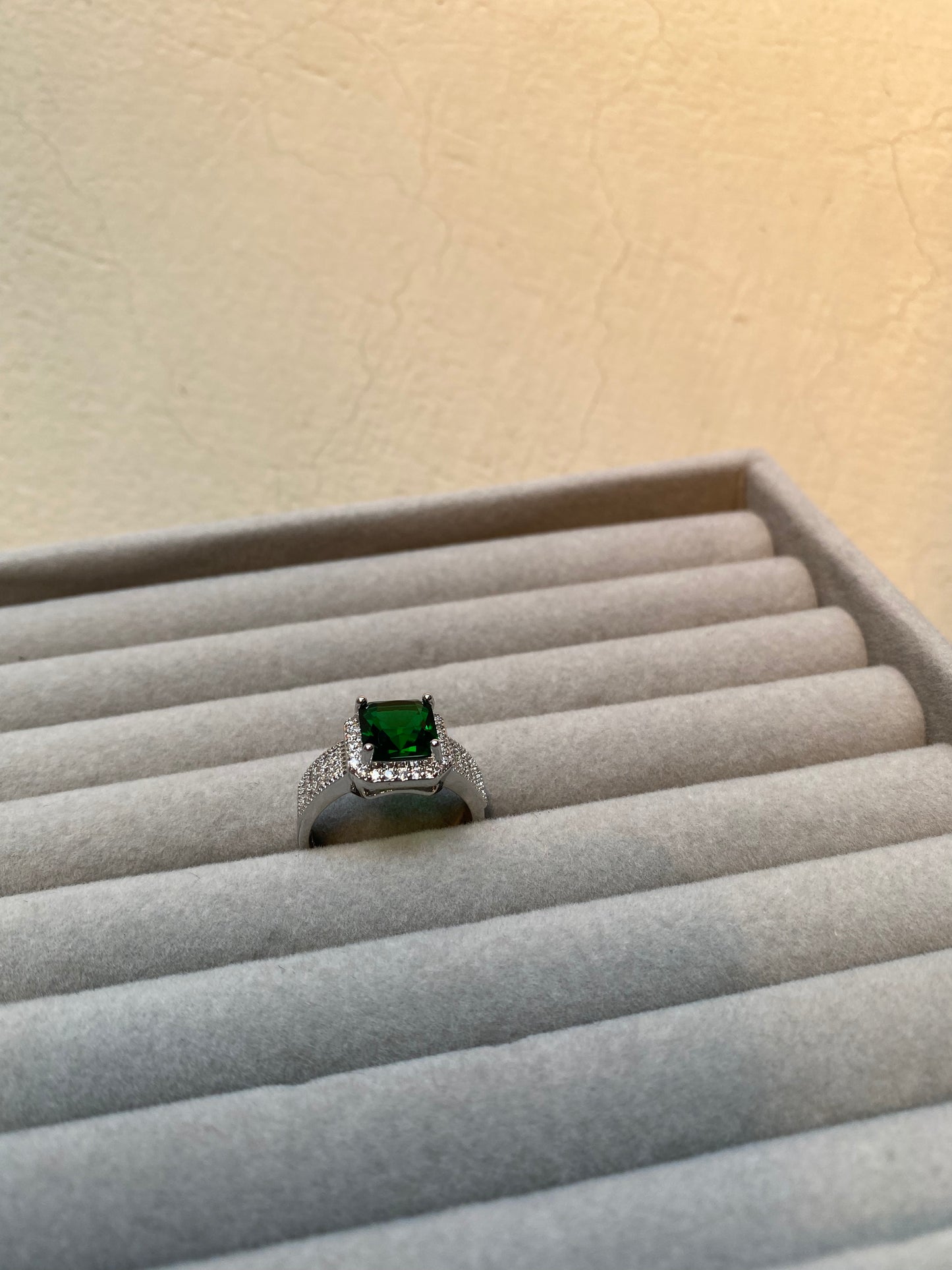 Emerald Jade Ring